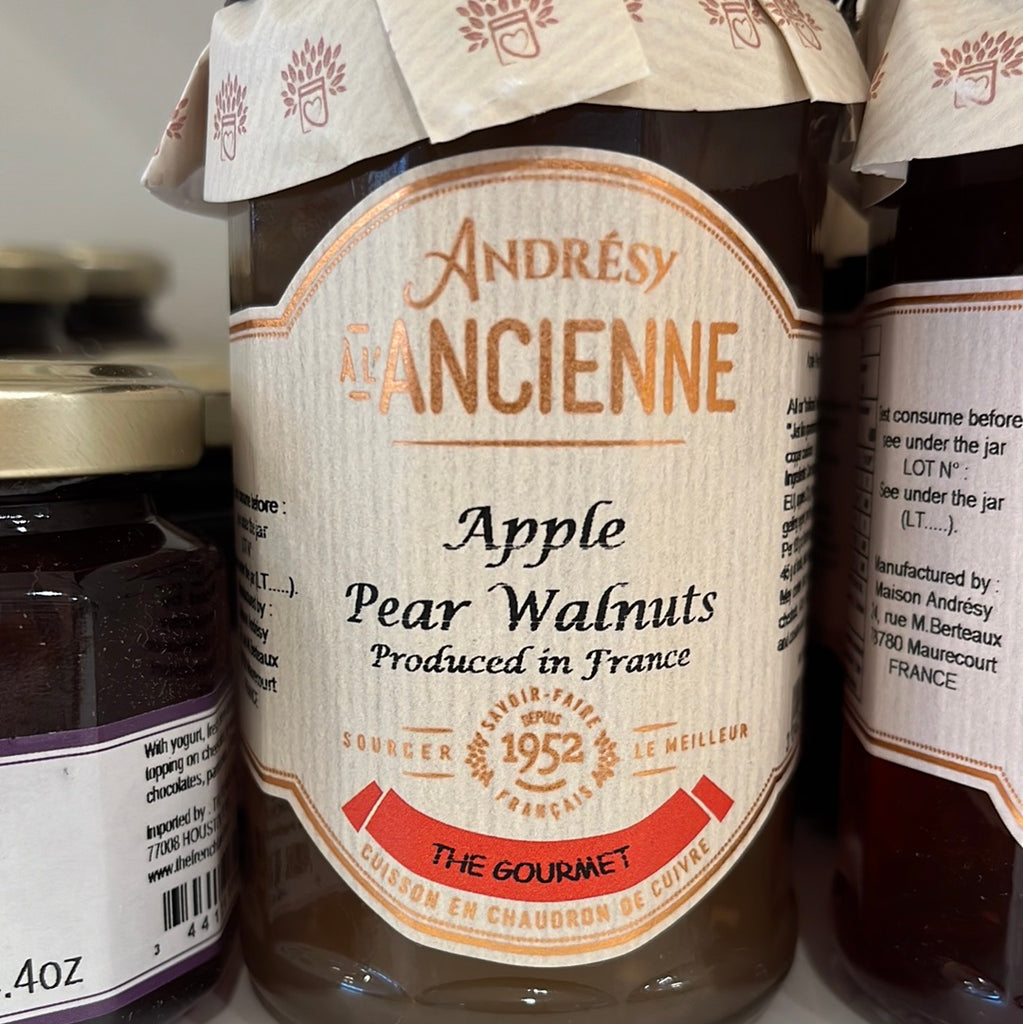 Apple Pear Walnut Jam