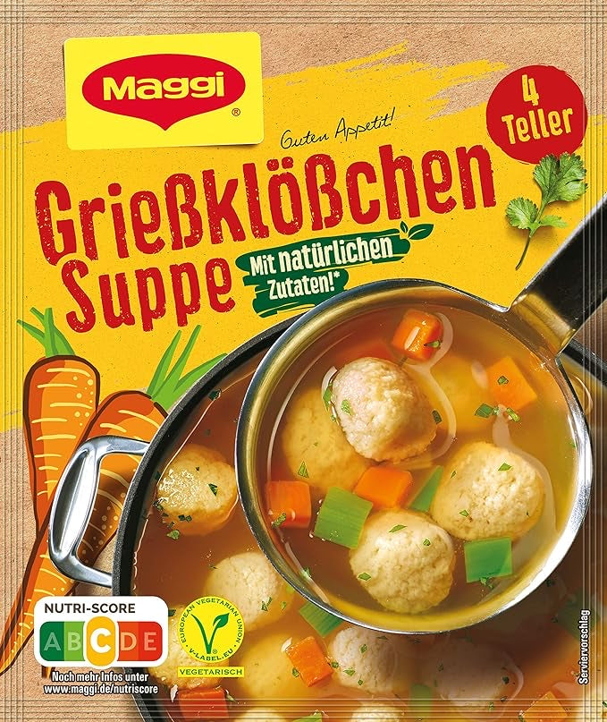 Maggi Semolina Dumpling Soup