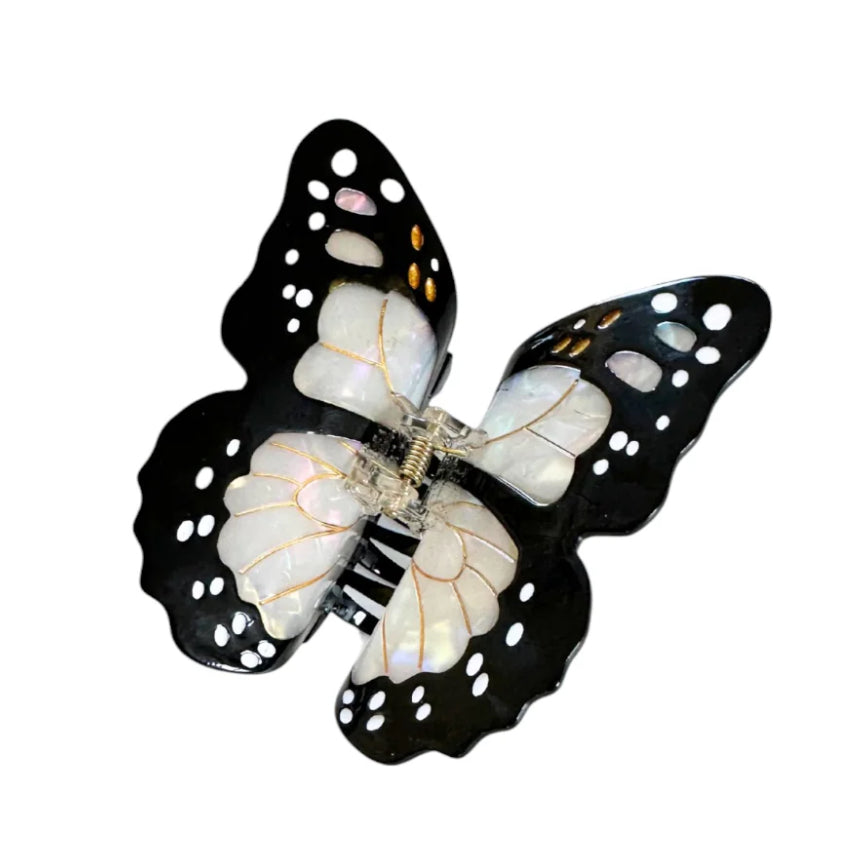 Monarch Butterfly Hair Claw