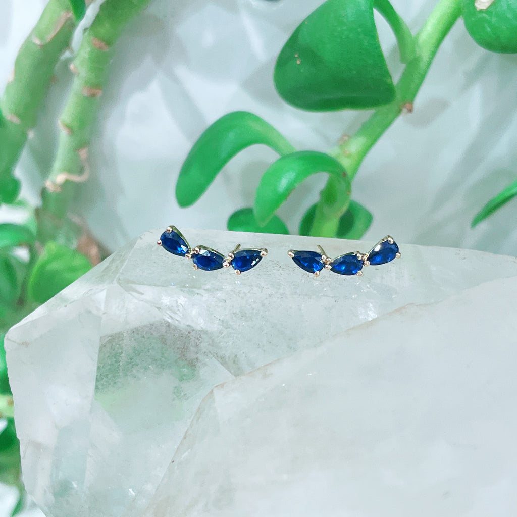 Blue Sapphire Petal Climbers