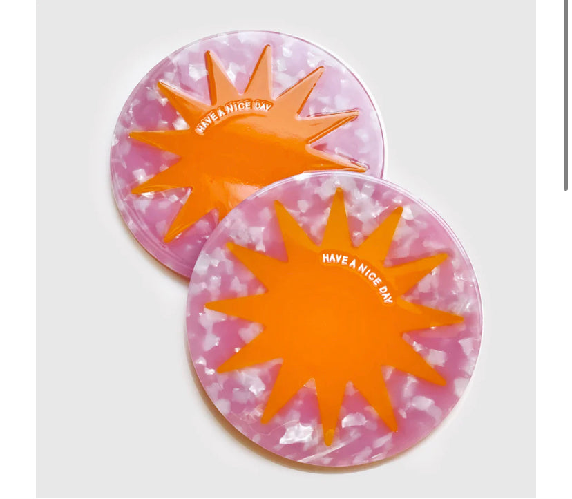 Sun Coasters (set of 2)
