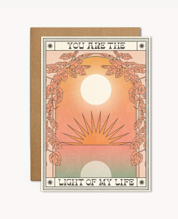 You Are The Light Of My Life Card