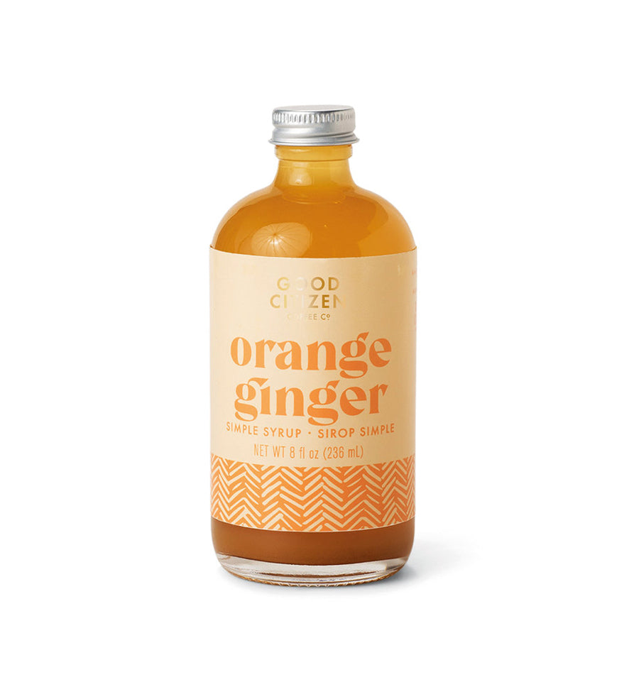Good Citizen Orange Ginger Simple Syrup