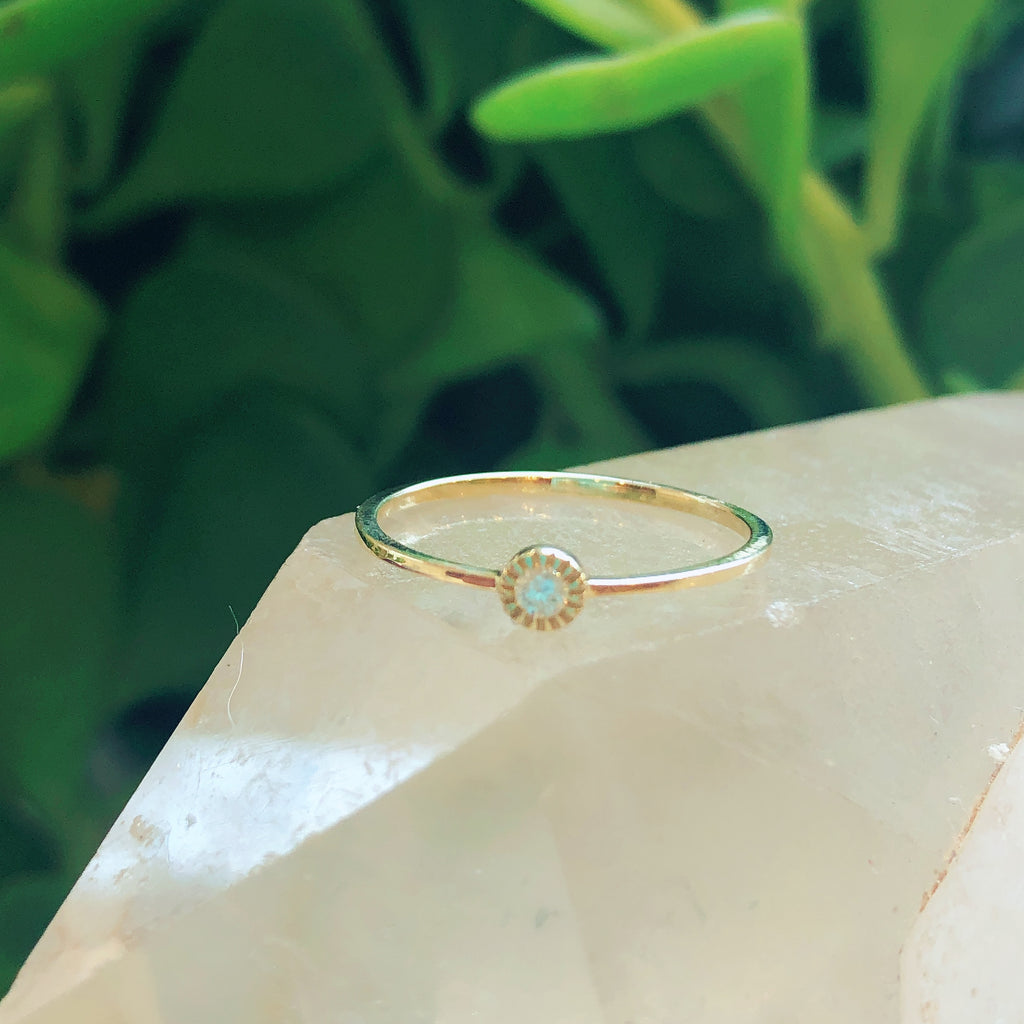 Sunshine Diamond Ring