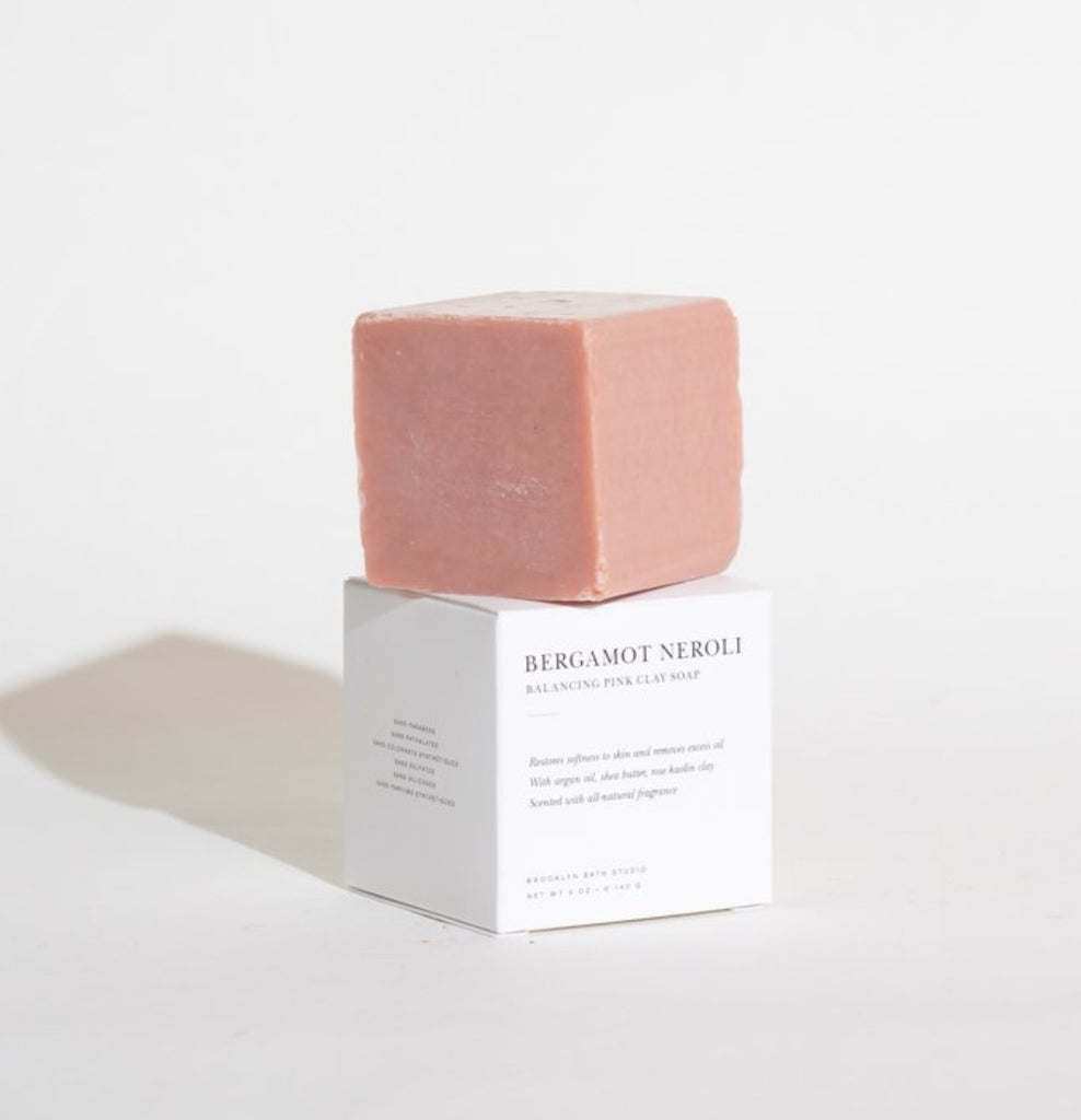 Bergamot Neroli Balancing Pink Clay Soap