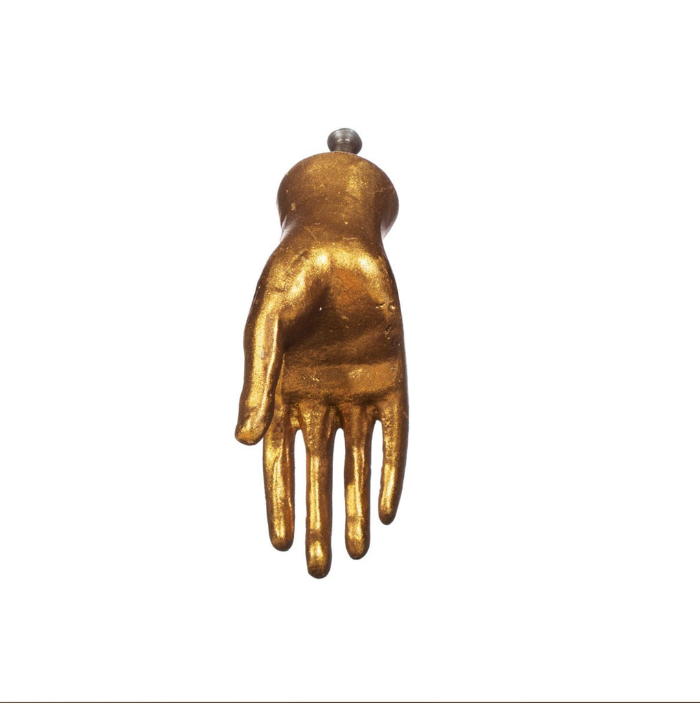 Gold Hand Drawer Knob