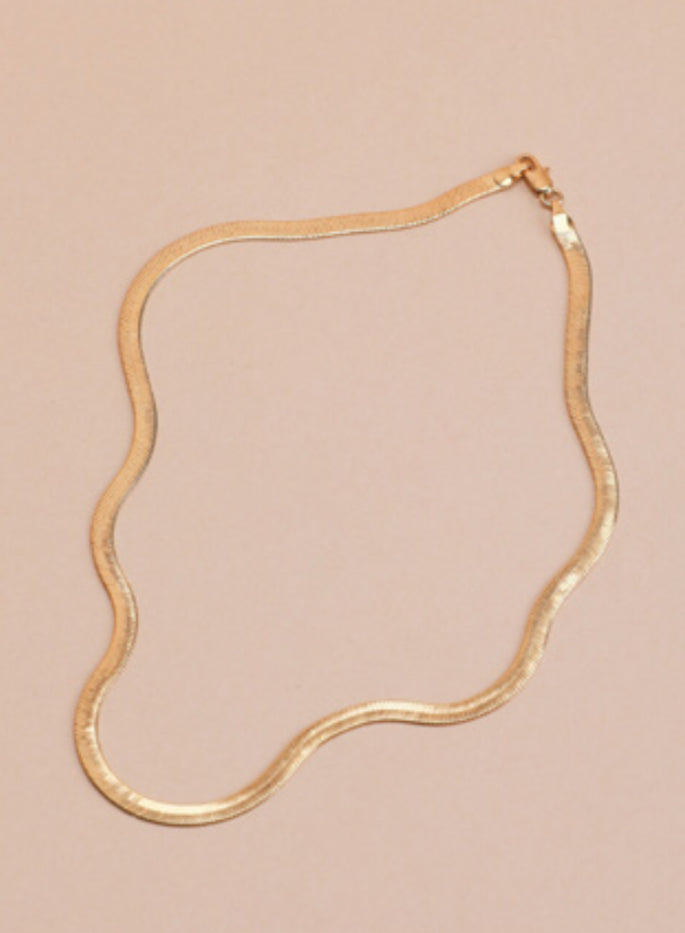 Piper Herringbone Necklace