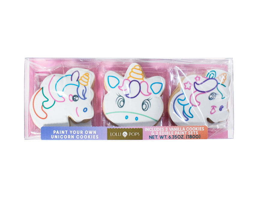 Paint Your Own Unicorn Cookies