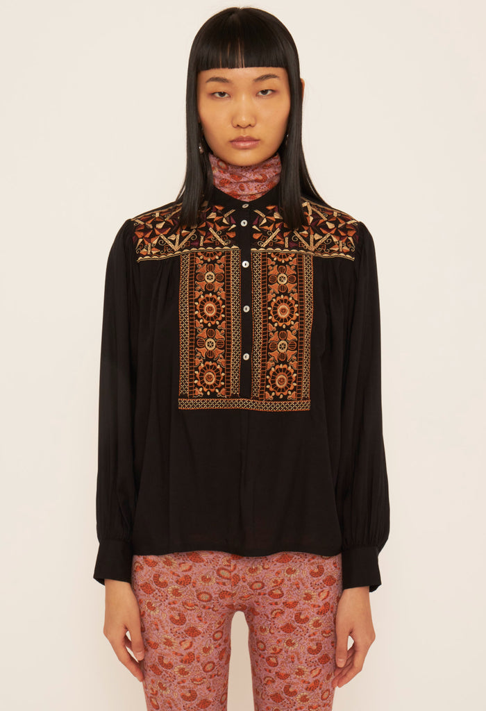 BETTINA EMBROIDERED BLOUSE